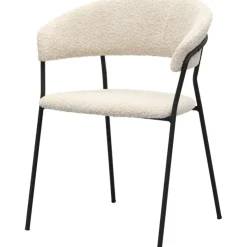 Trendhopper Eetkamerstoel Zeri met zwart frame^ Eetkamerstoelen