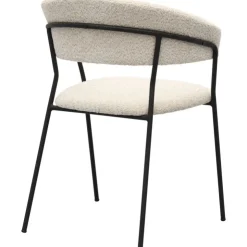 Trendhopper Eetkamerstoel Zeri met zwart frame^ Eetkamerstoelen