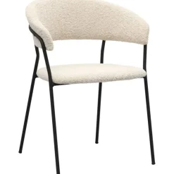 Trendhopper Eetkamerstoel Zeri met zwart frame^ Eetkamerstoelen