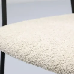 Trendhopper Eetkamerstoel Zeri met zwart frame^ Eetkamerstoelen