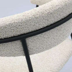 Trendhopper Eetkamerstoel Zeri met zwart frame^ Eetkamerstoelen