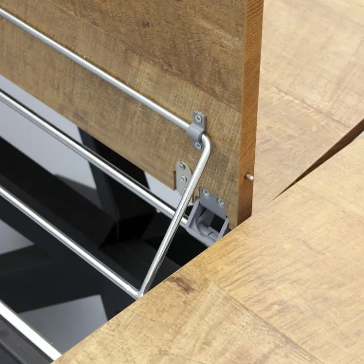 Trendhopper Eettafel Gaya uitschuifbaar^ Eetkamertafels