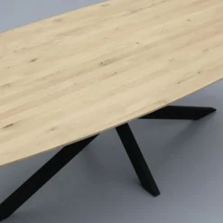 Trendhopper Eettafel Haiko Deens ovaal^ Eetkamertafels