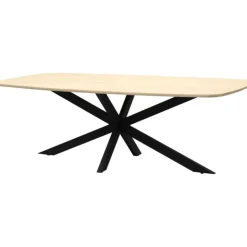 Trendhopper Eettafel Haiko Deens ovaal^ Eetkamertafels