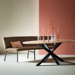 Trendhopper Eettafel Haiko Ovaal^ Eetkamertafels