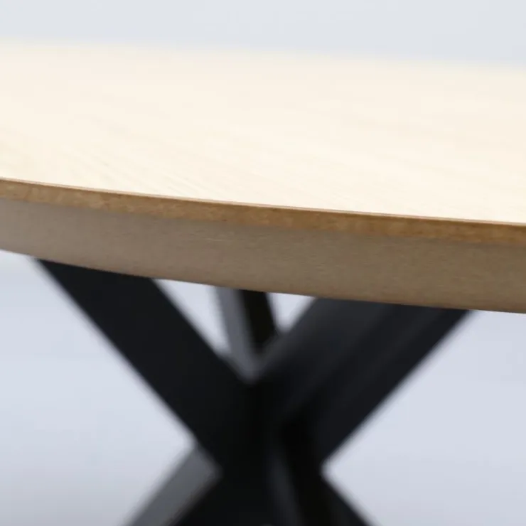 Trendhopper Eettafel Luna Deens Ovaal^ Eetkamertafels
