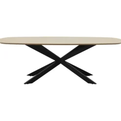 Trendhopper Eettafel Luna Deens Ovaal^ Eetkamertafels