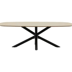 Trendhopper Eettafel Luna Deens Ovaal^ Eetkamertafels