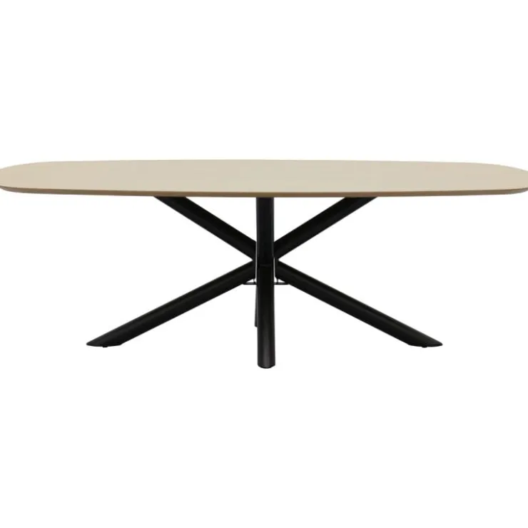 Trendhopper Eettafel Luna Deens Ovaal^ Eetkamertafels