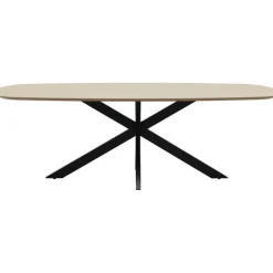 Trendhopper Eettafel Luna Deens Ovaal^ Eetkamertafels
