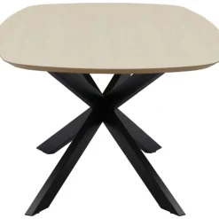 Trendhopper Eettafel Luna Deens Ovaal^ Eetkamertafels