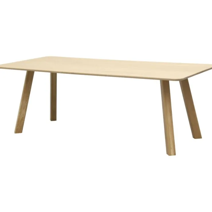 Trendhopper Eettafel Tavolo Rechthoek afgerond^ Eetkamertafels