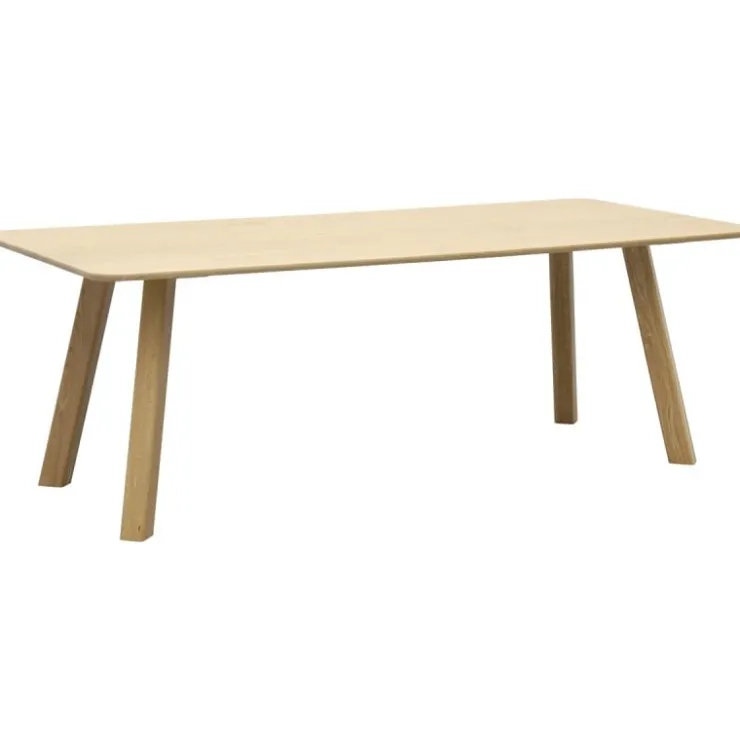 Trendhopper Eettafel Tavolo Rechthoek afgerond^ Eetkamertafels