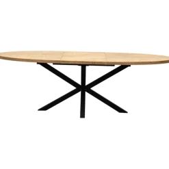 Trendhopper Eettafel Viano uitschuifbaar^ Eetkamertafels