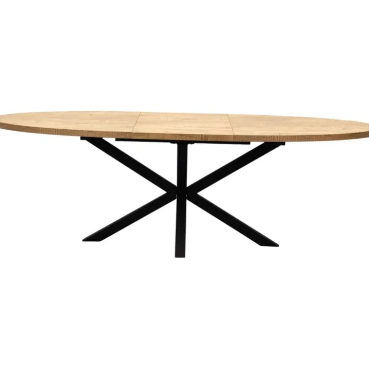 Trendhopper Eettafel Viano uitschuifbaar^ Eetkamertafels
