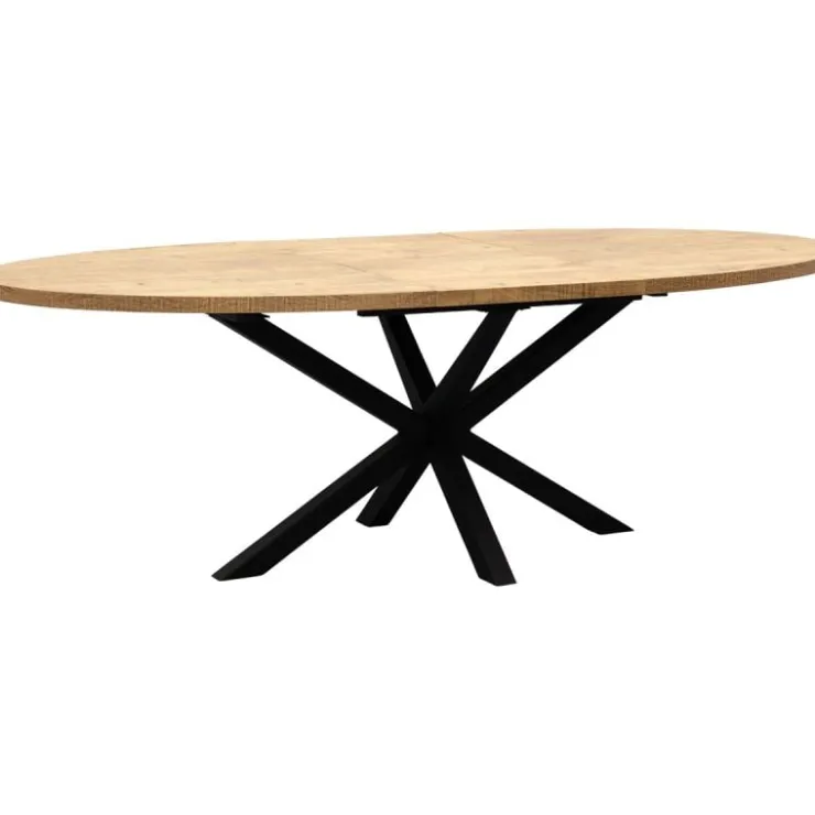 Trendhopper Eettafel Viano uitschuifbaar^ Eetkamertafels