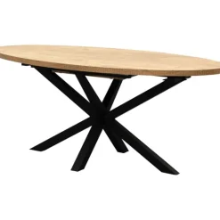 Trendhopper Eettafel Viano uitschuifbaar^ Eetkamertafels