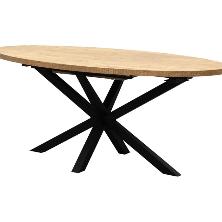 Trendhopper Eettafel Viano uitschuifbaar^ Eetkamertafels
