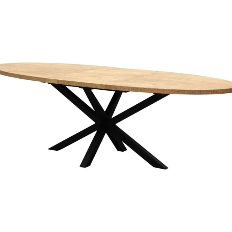 Trendhopper Eettafel Viano uitschuifbaar^ Eetkamertafels