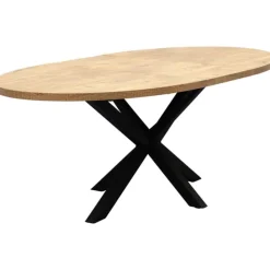 Trendhopper Eettafel Viano uitschuifbaar^ Eetkamertafels