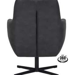 Trendhopper Fauteuil Helin Bull Antraciet^ Fauteuils
