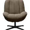 Trendhopper Fauteuil Zala Taupe^ Fauteuils