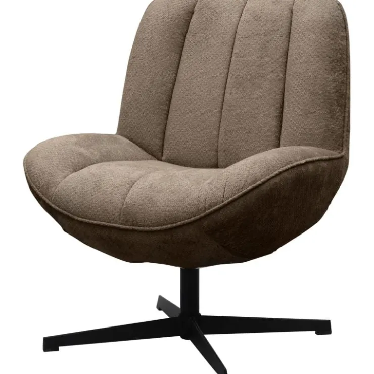 Trendhopper Fauteuil Zala Taupe^ Fauteuils