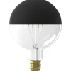 Trendhopper Filament Top Mirror LED Globe zwart^ Lichtbronnen