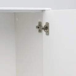 Trendhopper Hangkast Moiano wit^ Opbergkasten