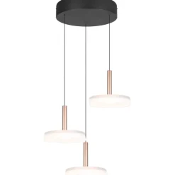 Trendhopper Hanglamp Celia 3 lichts rond^ Hanglampen