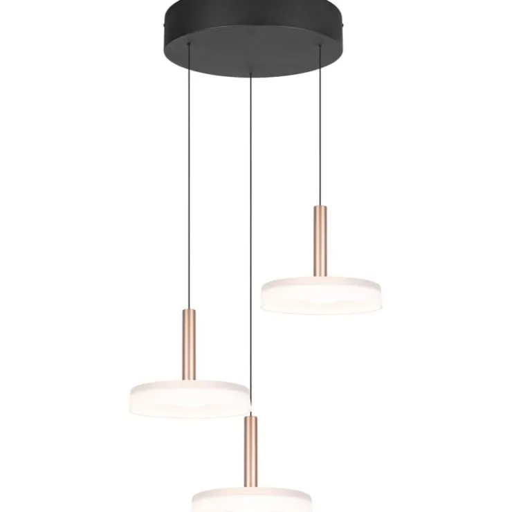 Trendhopper Hanglamp Celia 3 lichts rond^ Hanglampen