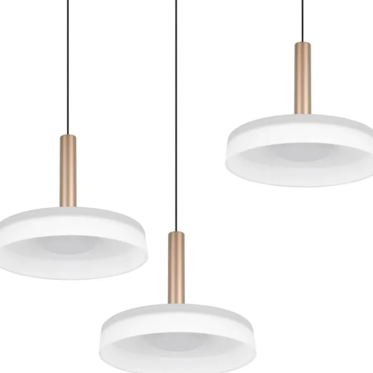 Trendhopper Hanglamp Celia 3 lichts rond^ Hanglampen