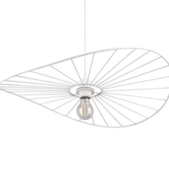 Trendhopper Hanglamp Chapeau mat wit Excl. 1x E27 7W^ Hanglampen
