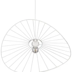 Trendhopper Hanglamp Chapeau mat wit Excl. 1x E27 7W^ Hanglampen