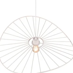 Trendhopper Hanglamp Chapeau mat wit Excl. 1x E27 7W^ Hanglampen