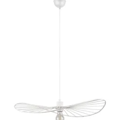 Trendhopper Hanglamp Chapeau mat wit Excl. 1x E27 7W^ Hanglampen