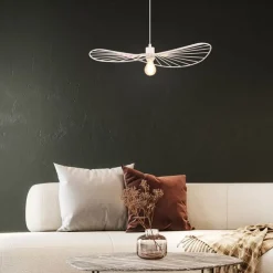 Trendhopper Hanglamp Chapeau mat wit Excl. 1x E27 7W^ Hanglampen
