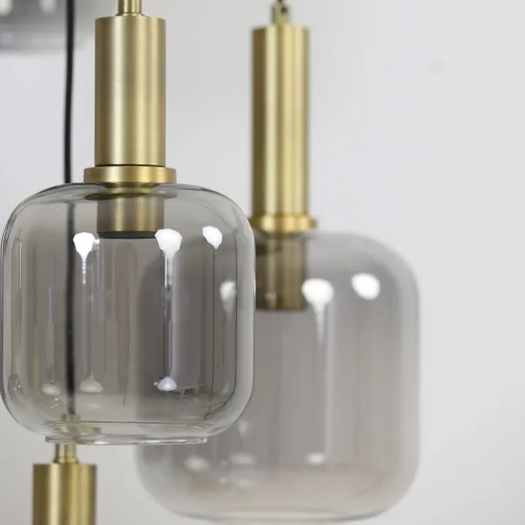 Trendhopper Hanglamp Loki 5-lichts rond^ Hanglampen