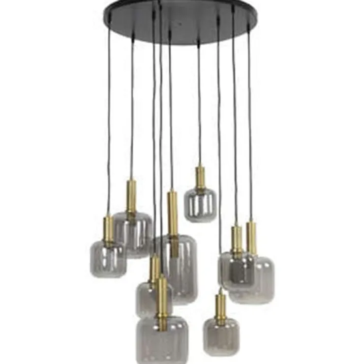 Trendhopper Hanglamp Loki 9-lichts rond^ Hanglampen
