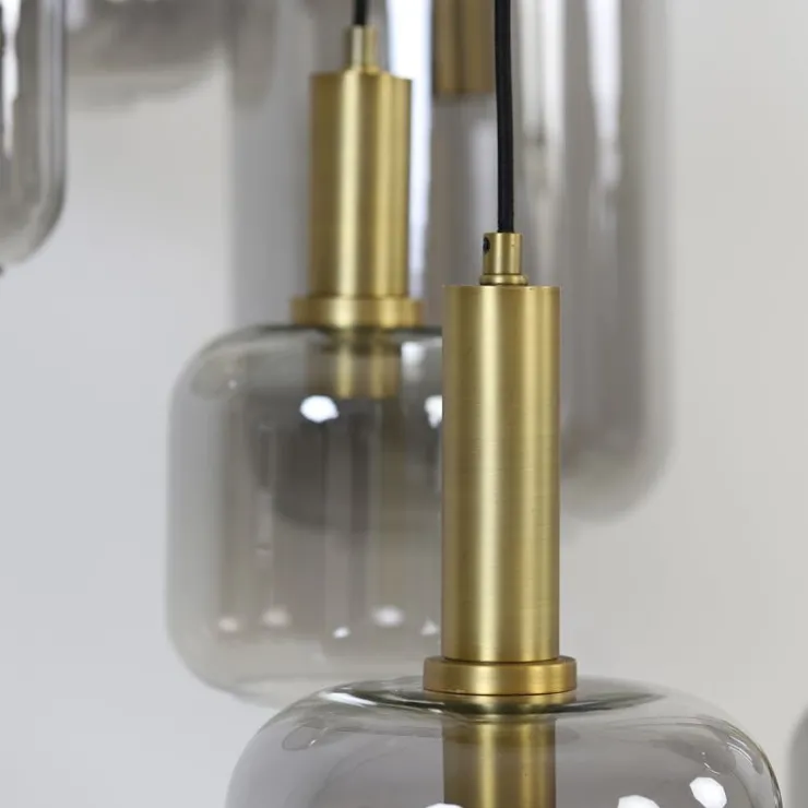 Trendhopper Hanglamp Loki 9-lichts rond^ Hanglampen