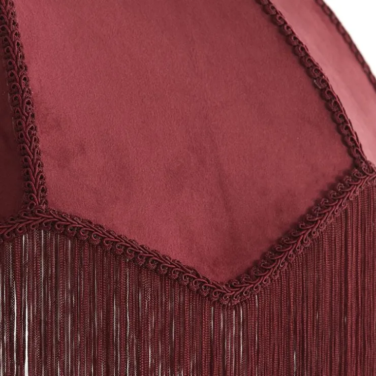 Trendhopper Hanglamp Malagia Velvet Bordeaux 60cm^ Hanglampen