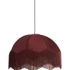 Trendhopper Hanglamp Malagia Velvet Bordeaux 50cm^ Hanglampen