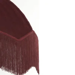 Trendhopper Hanglamp Malagia Velvet Bordeaux 50cm^ Hanglampen