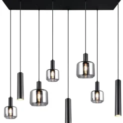 Trendhopper Hanglamp Metaro 8 lichts^ Hanglampen