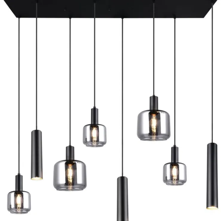 Trendhopper Hanglamp Metaro 8 lichts^ Hanglampen