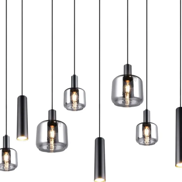 Trendhopper Hanglamp Metaro 8 lichts^ Hanglampen