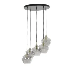 Trendhopper Hanglamp Rolf 5-lichts rond^ Hanglampen