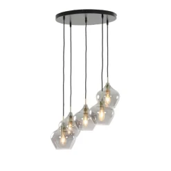 Trendhopper Hanglamp Rolf 5-lichts rond^ Hanglampen