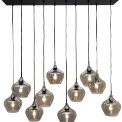 Trendhopper Hanglamp Rolf 10-lichts smoke^ Hanglampen
