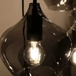 Trendhopper Hanglamp Rolf 10-lichts smoke^ Hanglampen